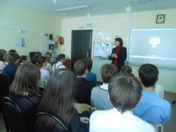 Встреча гимназистов с режиссером С.А. Старостина